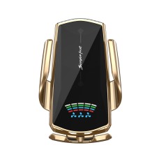 N1 Car Automatic Inductive Magnetic Suction Wireless Charger (Champagne Gold)