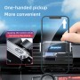 N7 Car Pure Electric Drive Locking Wireless Charger Holder (Black)