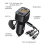 K4 CAR 3 в 1 PD + USB Dual Port Fast Charger с кабелем данных Spring