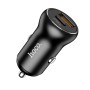 hoco  NZ5 PD 30W Type-C / USB-C + QC 3.0 USB Car Charger(Black)