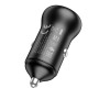 hoco  NZ5 PD 30W Type-C / USB-C + QC 3.0 USB Car Charger(Black)