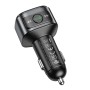 hoco E67 Fighter QC3.0 Car Bluetooth  FM Transmitter(Black)