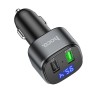 hoco E67 Fighter QC3.0 Car Bluetooth  FM Transmitter(Black)