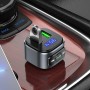 Hoco E67 Fighter QC3.0 Car Bluetooth FM -передатчик (черный)