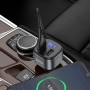 Hoco E67 Fighter QC3.0 Car Bluetooth FM -передатчик (черный)