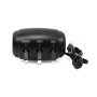 CSB123-BK Retractable Backseat 3 in 1 Car Charging Station Box