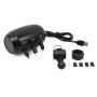 CSB123-BK Retractable Backseat 3 in 1 Car Charging Station Box