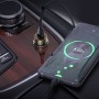 Hoco Z46 Blue Shield Однопорт QC3.0 Автомобильный зарядное устройство с помощью кабеля Micro USB (металлический серый)