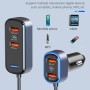 SC05 65.5W 6 in 1 PD / QC3.0 Fast Charge Extended Car Charger