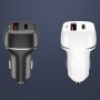 ACC-578 33W USB-C/Type-C+USB Fast Charge Car Charger(Black)