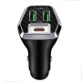 ACC-320PD 35W Dual USB+USB-C/Type-C Fast Charge Car Charger(Black)