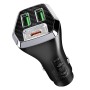 ACC-320PD 35W Dual USB+USB-C/Type-C Fast Charge Car Charger(Black)