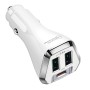 ACC-320PD 35W Dual USB+USB-C/Type-C Fast Charge Car Charger(White)