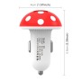 Mushroom Shape QC 3.0 Fast Charge Dual USB Car Charger(M1 Leopard Print)