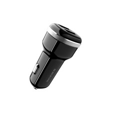 Borofone BZ13 2.4A Extreme Dual USB Car Charger(Black)