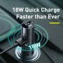 Baseus Energy Column Dual USB Wireless Bluetooth Mp3 Car Charger, стиль: PPS Fast Charge + китайская версия (Space Grey)