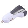 2.1A Max Output Dual USB Smart Car Charger(Grey)