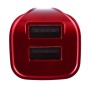 2.1A Max Output Dual USB Smart Car Charger(Red)