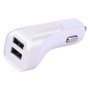 2.1a Max Output Dual USB Smart Car Charger (белый)