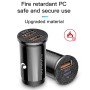 Kuulaa KL-CD09 36W QC3.0 + PD Type-C / USB-C Mini Car Charger (черный)