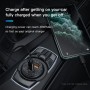 Kuulaa KL-CD09 36W QC3.0 + PD Type-C / USB-C Mini Car Charger (синий)