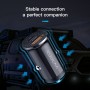 Kuulaa KL-CD09 36W QC3.0 + PD Type-C / USB-C Mini Car Charger (синий)