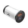 Kuulaa KL-CD09 36W QC3.0 + PD Type-C / USB-C Mini Car Charger (белый)