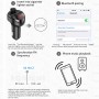 KUULAA LC01 Bluetooth 4.2 3.4A Dual USB Car Bluetooth Charger (Black)