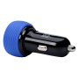 KIVEE KV-UT201 2.1A Dual USB Car Charger (Blue)