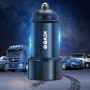 Kivee KV-UT202 2.4A Dual USB-автомобильное зарядное устройство (темно-синий)