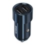 KIVEE KV-UT202 2.4A Dual USB Car Charger (Dark Blue)