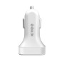 KIVEE KV-UT501 2.1A Dual USB Car Charger (White)