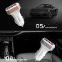 KIVEE KV-UT501P 2.1A Dual USB Car Charger (Gold)