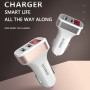 KIVEE KV-UT501P 2.1A Dual USB Car Charger (Gold)