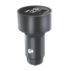 KIVEE KV-UT702P 3.1A Dual USB Car Charger (Space Silver)