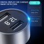 KIVEE KV-UT702P 3.1A Dual USB Car Charger (Space Silver)