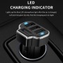 Kivee KV-UT803 3.4a 4 USB-порты Car Charger (черный)