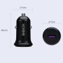 KIVEE KV-UT805Q 3A Hidden USB Intelligent Car Charger (Black)