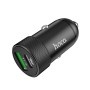 hoco Z32B Fast Reach 27W 4.5A  PD + QC3.0 Car Charger (Black)