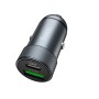 Hoco Z32B Fast Reach 27W 4.5a PD + QC3.0 Car Charger (BEIGEE)