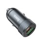 Hoco Z32B Fast Reach 27W 4.5a PD + QC3.0 Car Charger (BEIGEE)