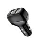 hoco Z36 Chuangyu  2.4A Dual USB Car Charger (Black)