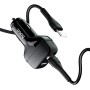 hoco Z36 Chuangyu  2.4A Dual USB Car Charger with 1m USB to 8 Pin Cable(Black)