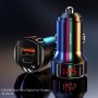 USAMS US-CC113 C19 42W Dual Ports Digital Car Charger