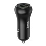 HOCO Z38 38W PD + QC3.0 Dual Port Fast Charging Car Charger (Black)