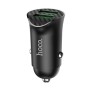 HOCO Z39 18W QC3.0 Dual Port Fast Charging Car Charger(Black)