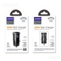 Joyroom C-A43 20W PD + QC 3.0 Mini Dual Ports Transparent Car Charger (Grey)