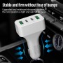 WLX-K26 40W Dual PD + Dual QC Multi-function Car Charger