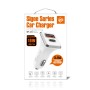 WK WP-C19 QC3.0 USB+PD Spyker 18W Fast Car Charger(White)