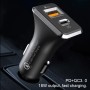 WK WP-C19 QC3.0 USB+PD Spyker 18W Fast Car Charger(White)